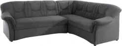 DOMO collection Ecksofa »SARAFINA 240x190 cm, auch mit Federkern für mehr Sitzkomfort!« whlw. mit Bettfunktion, elegantes Design, L-Form