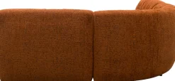DOMO collection Ecksofa »Solum, B/T: 214/214 cm, moderne, runde Form mit großzügiger Polsterung« mit Federkern, L-Form