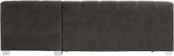 DOMO collection Ecksofa »TURAH 239x152 cm, inkl. Zierkissen, moderne Steppung« wahlw. mit Bettfunktion, L-Form, Unser Dauertiefpreis