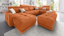 DOMO collection Hocker »Ava Bankhocker mit Federkernunterfederung, B/T 150/67cm«