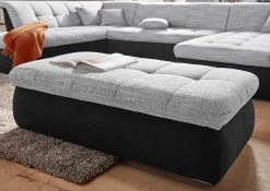 DOMO collection Hocker »PB MORIC praktisches Staufach unter der Sitzfläche, B/T 136/64cm« inklisive Staufach