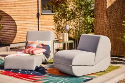 DOMO collection Loungesessel »VENDY Outdoor« 1 Stk. tlg. Zum Schlaf-und Relaxsessel wandelbar