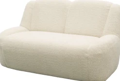 DOMO collection Polstergarnitur »Ryos, Sessel und 2-Sitzer, organische Form« Set, 2 tlg. skulpturale Opik, cozy chic
