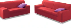 DOMO collection Polstergarnitur »Amando zeitlos und modern, komfortabel« Spar-Set,bestehend aus 2er- und 3er-Sofa