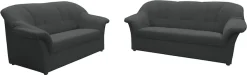 DOMO collection Polstergarnitur »Pegnitz zeitloses und elegantes Design« Set, 2 Stk. tlg.