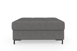 DOMO collection Polsterhocker »Capelo bequem, Federkernunterfederung, B/T 100/70cm« inklusive Federkern