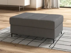 DOMO collection Polsterhocker »Capelo bequem, Federkernunterfederung, B/T 100/70cm« inklusive Federkern