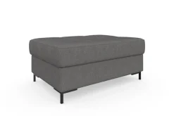 DOMO collection Polsterhocker »Capelo bequem, Federkernunterfederung, B/T 100/70cm« inklusive Federkern
