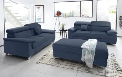 DOMO collection Polsterhocker »Mira bequemer Bankhocker, B/T 139/74cm«