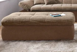 DOMO collection Polsterhocker »MORIC 136x64 cm, praktisch und komfortabel« inklusive Stauraum