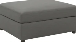 DOMO collection Polsterhocker »Solskin, individuell erweiterbar« Outdoor, großer Polsterhocker, B/T/H 96/78/45 cm