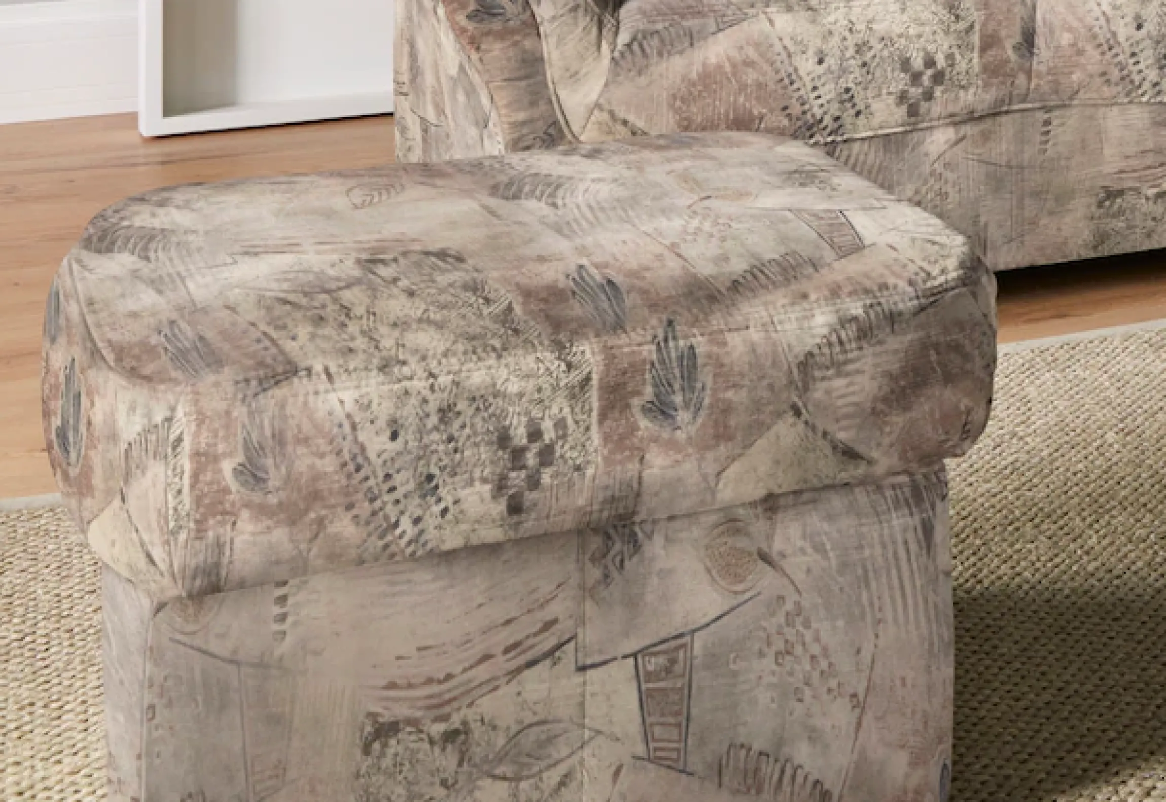 DOMO collection Polsterhocker »Bahia belastbar bis 140kg/ Sitz« passend zur "Bahia"-Serie