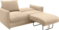 DOMO collection Schlafsofa »700023 Schlaffunktion, Federkern, 2-Sitzer, stabile Liegefläche« Sitzflächen einzeln ausklappbar zum Schlafen, Relaxen und Entspannen
