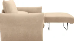 DOMO collection Schlafsofa »700023 Schlaffunktion, Federkern, 2-Sitzer, stabile Liegefläche« Sitzflächen einzeln ausklappbar zum Schlafen, Relaxen und Entspannen