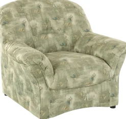 DOMO collection Sessel »Bahia belastbar bis 140kg/ Sitz« Microfaser MELROSE®, mocca