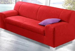 DOMO collection 3-Sitzer »Amando zeitlos und modern, komfortabel,« in vielen Bezugsvarianten, auch in Leder