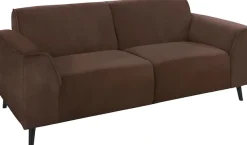 DOMO collection 2,5-Sitzer »Amora inklusive komfortablen Federkern für mehr Sitzkomfort« Fußhöhe passend für gängige Saugroboter!
