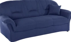DOMO collection 3-Sitzer »Bahia, bequem & komfortabel, zeitloses & elegantes Sofa, Breite 200cm« inklusive Federkern