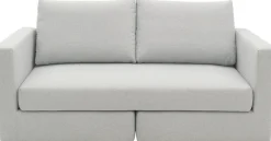 DOMO collection 2-Sitzer »Bibury, modernes Sofa, B/T/H: 178/80/90 cm« Sitzfläche mit Federkern, inkl. 2 Rückenkissen