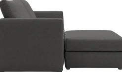 DOMO collection 2-Sitzer »Bibury smartes, modulares Ecksofa aus Sofa & Hocker mit Schlaffunktion« Sitzfläche mit Federkern, inkl. 2 Rückenkissen