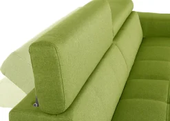 DOMO collection 2,5-Sitzer »Cunelli , moderne Sitznähte als Designelement, fester Sitzkomfort« whlw. verstellbare Kopfteile, passend für gängige Saugroboter