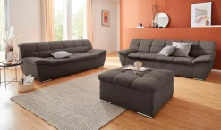 DOMO collection 2-Sitzer »Lagoa, moderne Sitzheftung, bequem & komfortabel, Breite 211cm« frei im Raum stellbar, in großer Farbauswahl