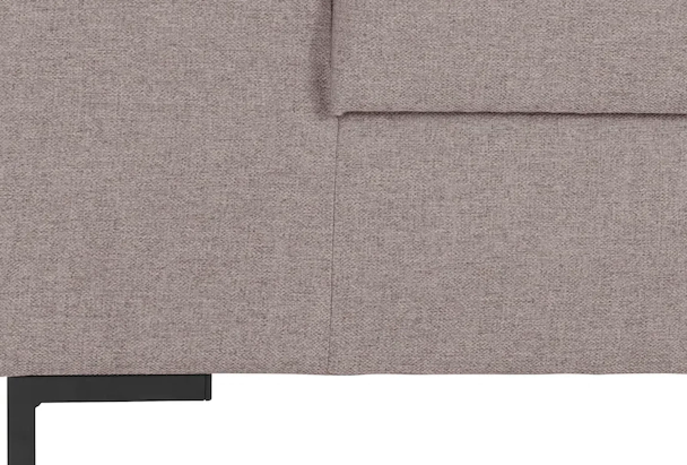 DOMO collection 2-Sitzer »Ledas kubisch und komfortabel, flache Armlehnen, eleganter Fuß,« in vielen Farben erhältlich