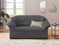 DOMO collection 2-Sitzer »Mezia kompakt für kleine Räume, Breite 146cm, komfortabel und zeitlos,«