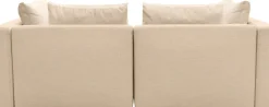 DOMO collection 2-Sitzer »Solskin, individuell erweiterbar/kombinierbar« mit losen Kissen. Rücken- und Seitenteile als Stecksystem.
