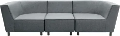 DOMO collection 3-Sitzer »Sonna, individuell zusammenstellbar« Gartenlounge-Set oder Einzelelemente, Outdoor