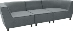 DOMO collection 3-Sitzer »Sonna, individuell zusammenstellbar« Gartenlounge-Set oder Einzelelemente, Outdoor