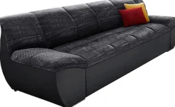 DOMO collection 3-Sitzer »SPLASH Breite 232 cm, moderne Sitz- und Rückensteppung, komfortabel« flache Armlehnen zum Entspannen