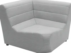 DOMO collection Sofa-Eckelement »Soleil, pflegeleichter und wetterfester Bezug« Outdoor, besonderes Design und Formgebung, individuell erweiterbar