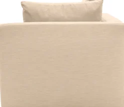 DOMO collection Sofa-Eckelement »Solskin, individuell erweiterbar/kombinierbar« mit losen Kissen. Rücken- und Seitenteile als Stecksystem.