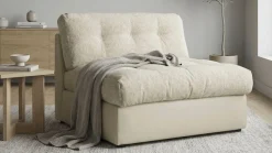 DOMO collection Sofaelement »Caleo, 121 cm breit, modular, großzügige Polsterung, Federkern« erweiterbar mit weiterem Sofaelement, Einzelsofa und Eckelement