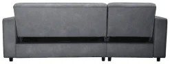 Dorel Home Ecksofa »Allie Schlafsofa 230 cm mit Relaxfunktion in der Rückenlehne« Schlaffunktion (108/194,5cm), trendiger Cord o. pflegeleichter Velours