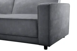Dorel Home Ecksofa »Allie Schlafsofa 230 cm mit Relaxfunktion in der Rückenlehne« Schlaffunktion (108/194,5cm), trendiger Cord o. pflegeleichter Velours