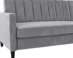 Dorel Home Ecksofa »Celine, L-Form,« mit Bett-Funktion und Stauraum. Recamiere beidseitig montierbar