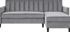 Dorel Home Ecksofa »Celine, L-Form,« mit Bett-Funktion und Stauraum. Recamiere beidseitig montierbar