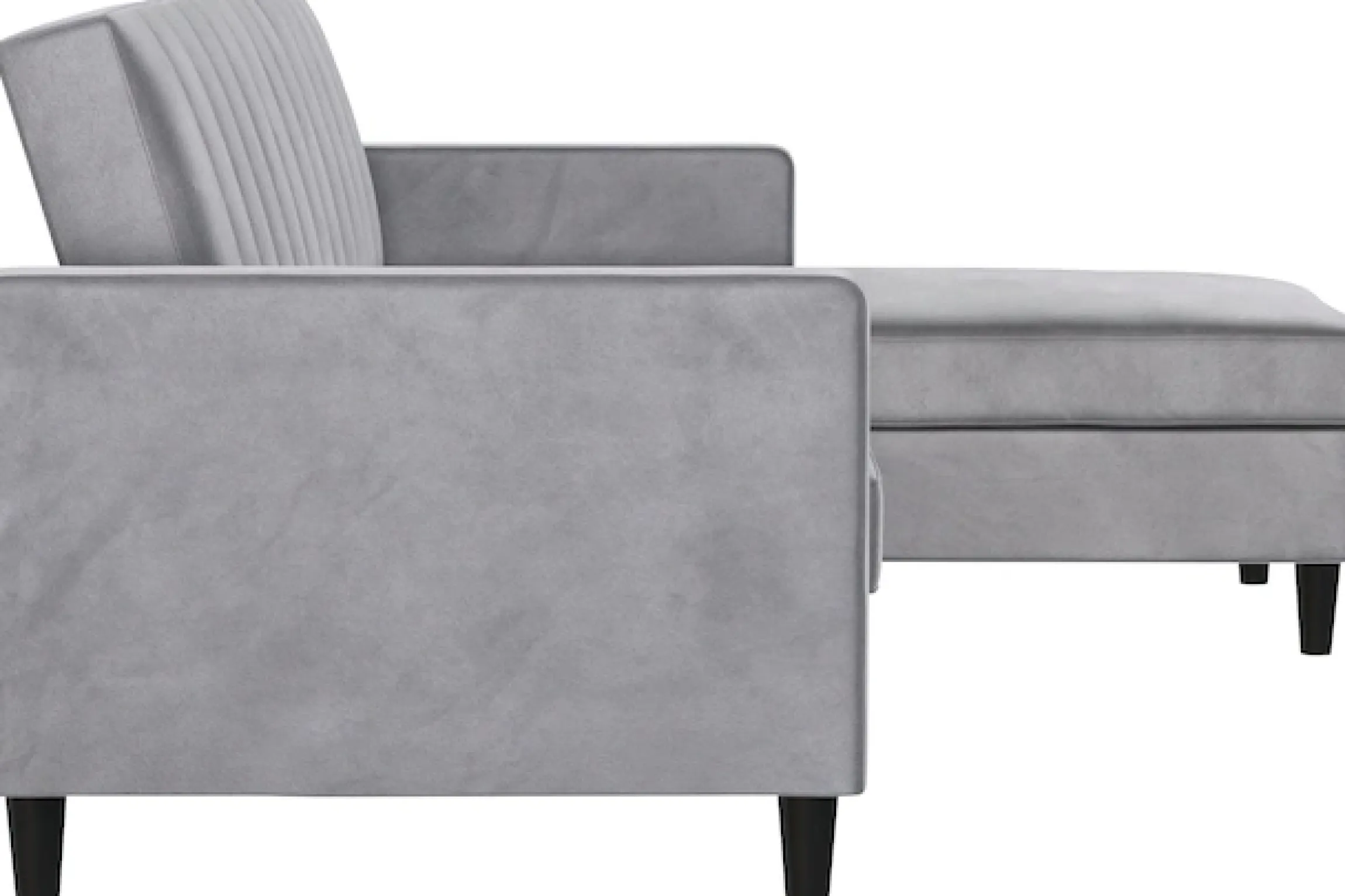 Dorel Home Ecksofa »Celine, L-Form,« mit Bett-Funktion und Stauraum. Recamiere beidseitig montierbar