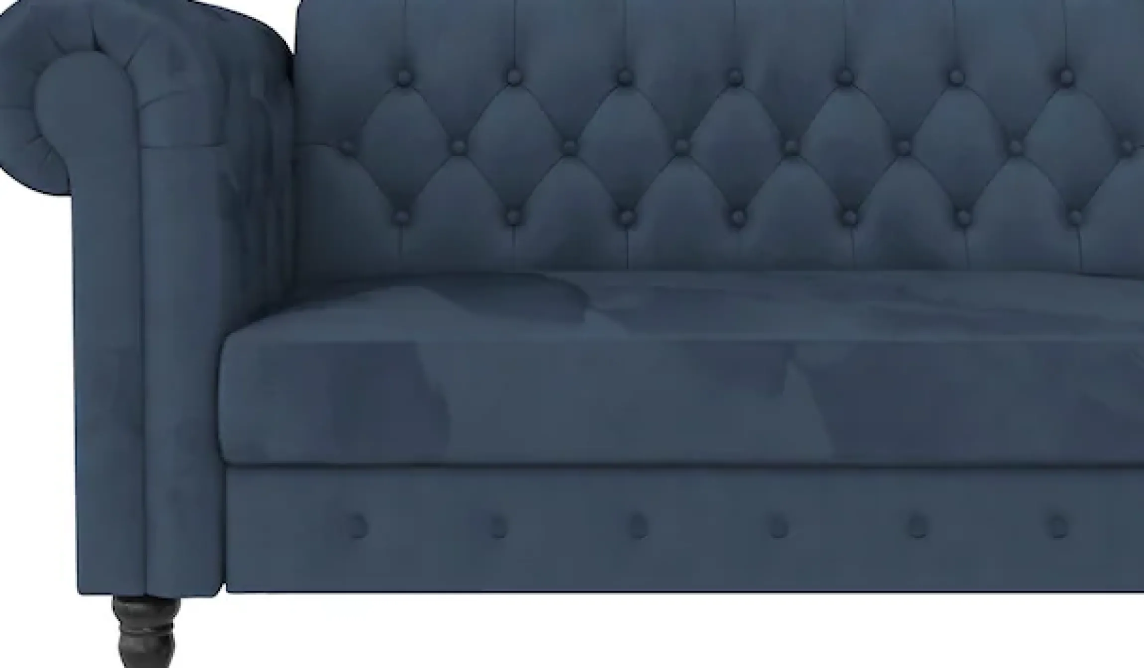 Dorel Home Ecksofa »Felix, L-Form, 241 cm (Liegefl.108x195 cm), Recamiere tauschbar,« verstellb. Rückenlehne, Bett-Funktion, Velours, Kunstleder, Vintage