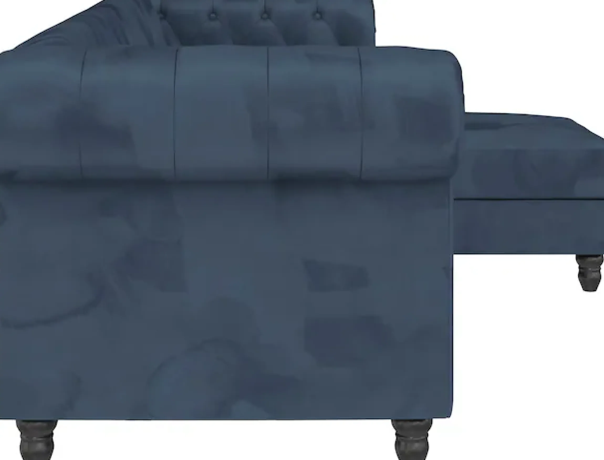 Dorel Home Ecksofa »Felix, L-Form, 241 cm (Liegefl.108x195 cm), Recamiere tauschbar,« verstellb. Rückenlehne, Bett-Funktion, Velours, Kunstleder, Vintage
