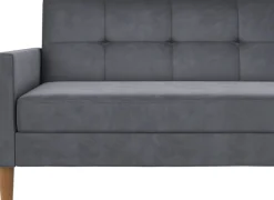 Dorel Home Ecksofa »Lilly, L-Form,« mit Bett-Funktion, Recamiere beidseitig montierbar, Sitzhöhe 43 cm