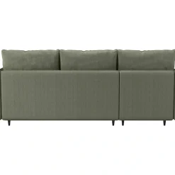 Dorel Home Ecksofa »LINDHUS, Cord, L-Form, Breite 194cm, verschiedene Stellvarianten« Recamiere, Stauraum, Modulsofa