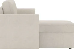 Dorel Home Ecksofa »NORDHUS, L-Form, 200 cm, Recamiere rechts/links montierbar« mit Stauraum, feiner Webstoff-Bezug