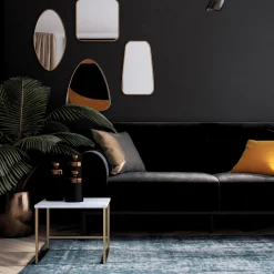 Dorel Home Schlafsofa »Adley« Veloursstoff, Schlaffunktion, Rückenlehne 2-teilig, Sitzhöhe 47,5 cm