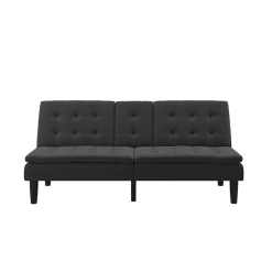 Dorel Home Schlafsofa »MAINE, Kinosofa mit Relax- und Bettfunktion, 2 Getränkehalter,« Liegefläche 190 x 110 cm, Webstoff und Kunstleder