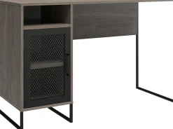 Dorel Home Schreibtisch »Purdue« 1 Stk. tlg. Tür mit Magnetverschluß, Gestell aus Metall, Höhe 76,5 cm