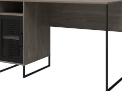 Dorel Home Schreibtisch »Purdue« 1 Stk. tlg. Tür mit Magnetverschluß, Gestell aus Metall, Höhe 76,5 cm