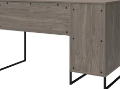 Dorel Home Schreibtisch »Purdue« 1 Stk. tlg. Tür mit Magnetverschluß, Gestell aus Metall, Höhe 76,5 cm